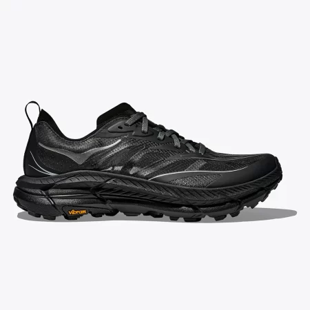 Hoka Men's Mafate Speed 4 Lite Shoes - Black / Outer Orbit