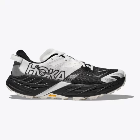 Hoka Men's Speedgoat 7 Shoes - Black / White