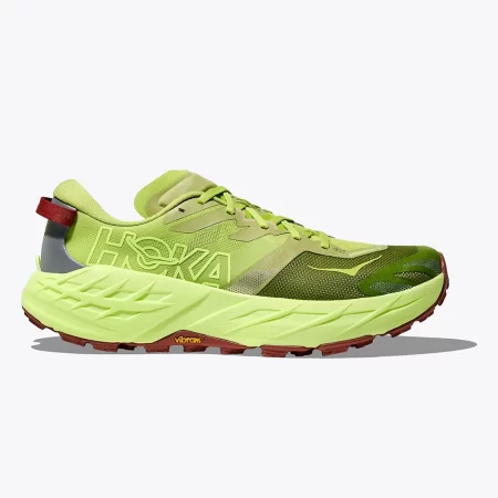 Hoka Men's Speedgoat 7 Shoes - Kiwi / Neon Yuzu