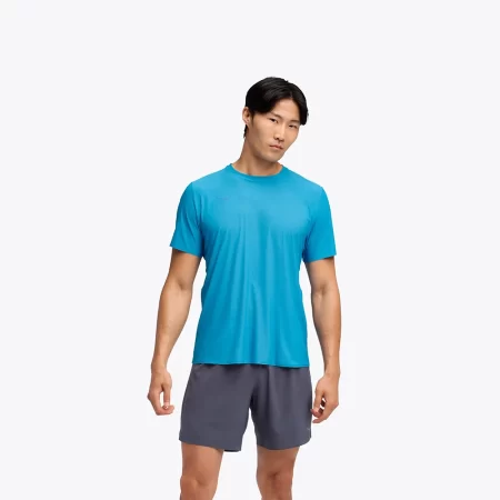 Hoka Men's Airolite Short Sleeve 2.0 Shirt - Hoka Blue