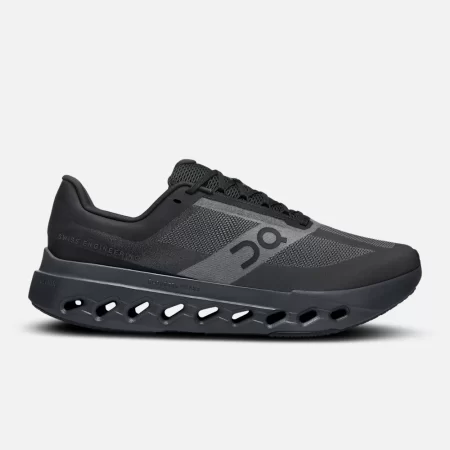On Men's Cloudsurfer Next Shoes - Black / Eclipse