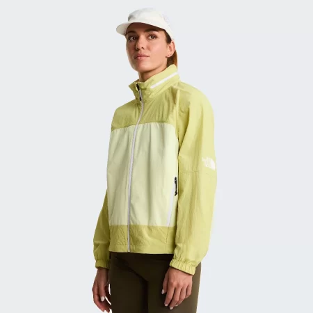 The North Face Women's Utility Wind Jacket - Lemon Mist / Pear