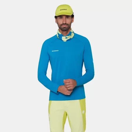 Mammut Men's Ducan FL Longsleeve - Glacier Blue