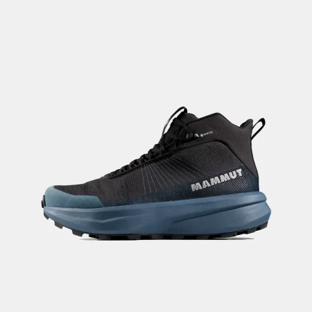 Mammut Men's Aenergy Mtn Mid GTX Hiking Shoes - Black / Dark Strata