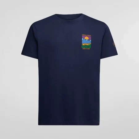 La Sportiva Men's Always Climbing T-Shirt - Night Sky