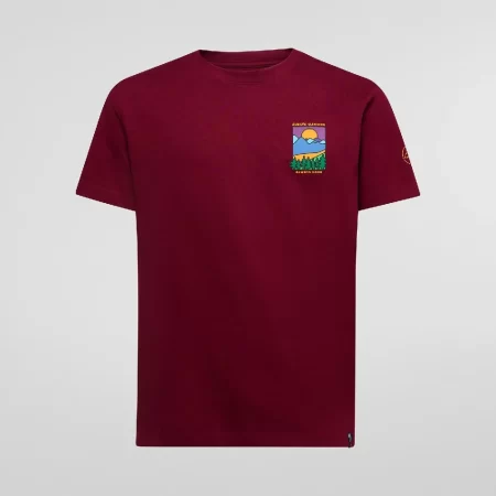 La Sportiva Men’s Always Climbing T-Shirt - Redwood