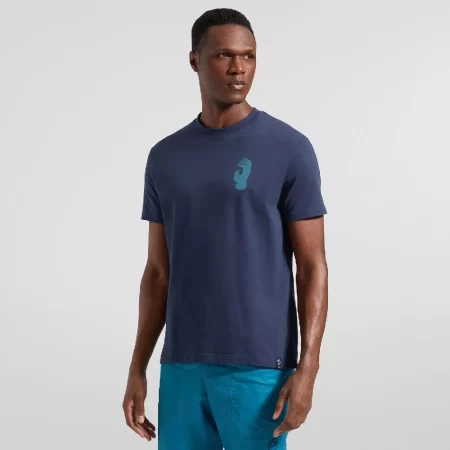 La Sportiva Men’s Crimp T-shirt - Night Sky / Lake