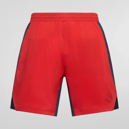 La Sportiva Men's Pure 7" Short - Night Sky / Mountain Red