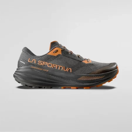 La Sportiva Men's Prodigio Max Trail Running Shoes - Mocha / Marmalade
