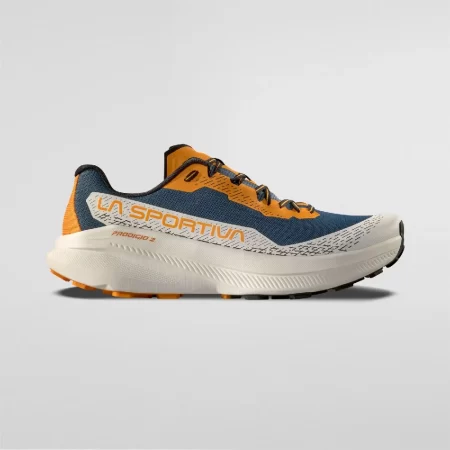 La Sportiva Men's Prodigio 2 Trail Running Shoes - Hurricane / Chalk