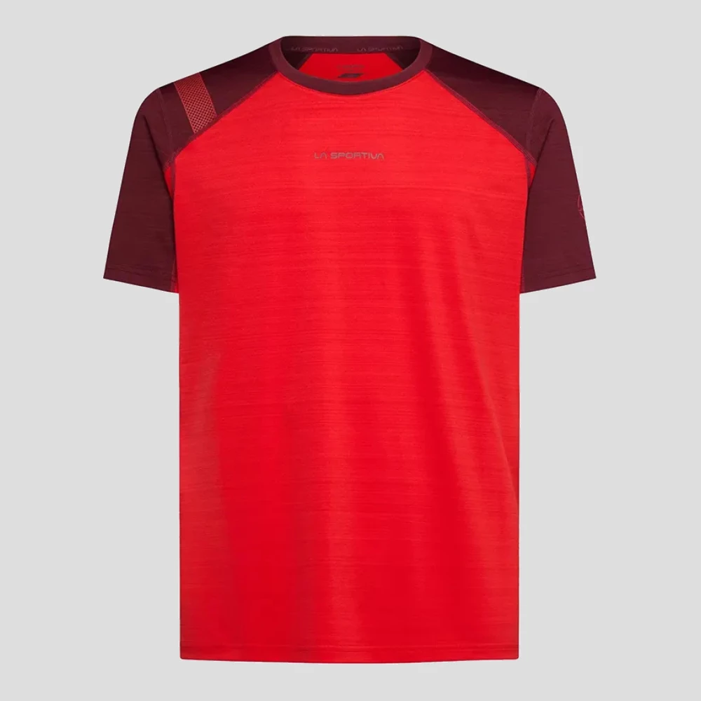 La Sportiva Men’s Sunfire T-Shirt - Red / Redwood