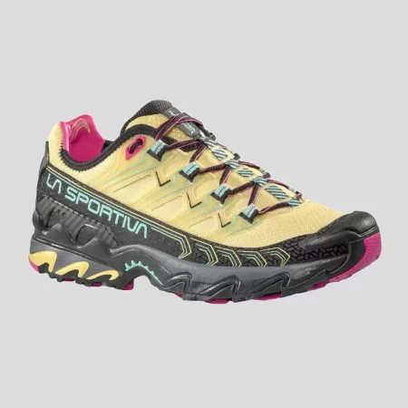La Sportiva Women's Ultra Raptor II Hiking Shoes - Banana / Black