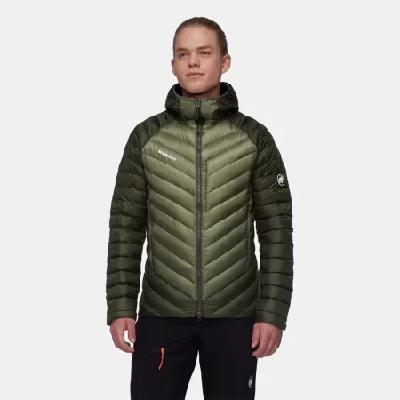 Mammut Men's Broad Peak IN Hooded Jacket - Marsh / Dark Marsh