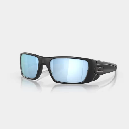 Oakley Men's Fuel Cell Sunglasses - Prizm Deep Water Polarized Lenses / Matte Black Frame