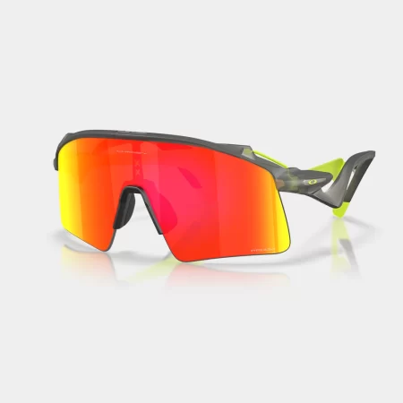 Oakley Unisex Stunt Wing Sunglasses - Prizm Ruby Lenses / Matte Grey Smoke Frame