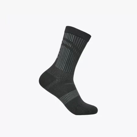 Hoka Unisex Trail Run Crew Sock - Black