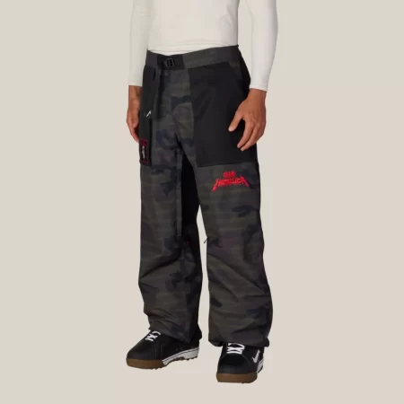 686 Men's Metallica One Shell Pant - Metallica Camo