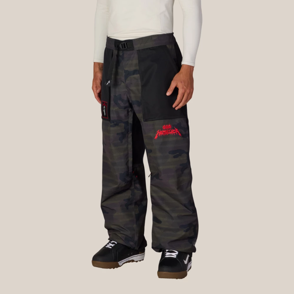 686 Men's Metallica One Shell Pant - Metallica Camo