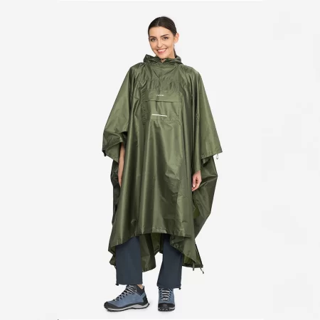 Viking Unisex Vesper Backpack Poncho - Olive
