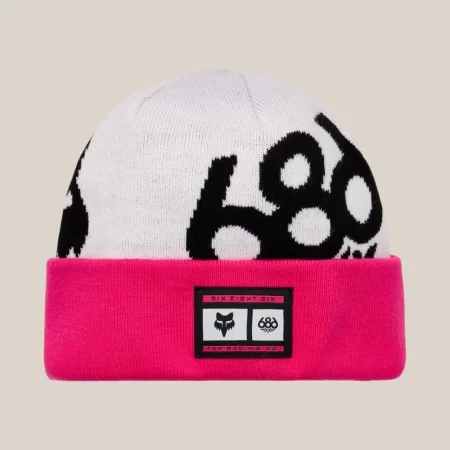 686 Men's 686 x Fox Racing Cuff Beanie - Fox White