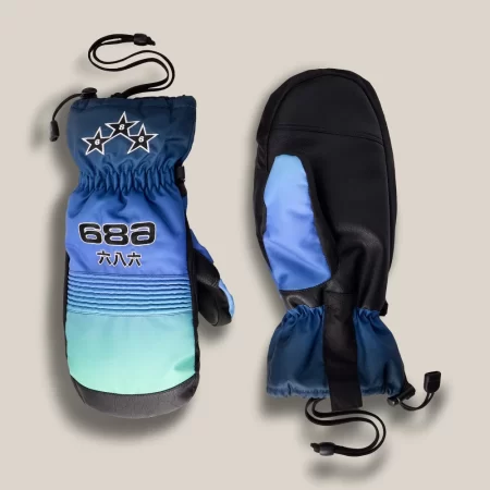 686 Men's Lander Mitt - Alpenglow Blue Gradient