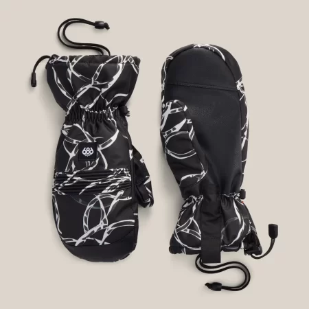 686 Men's Lander Mitt - Black Wire