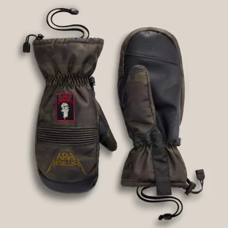 686 Men's Lander Mitt - Metallica Camo