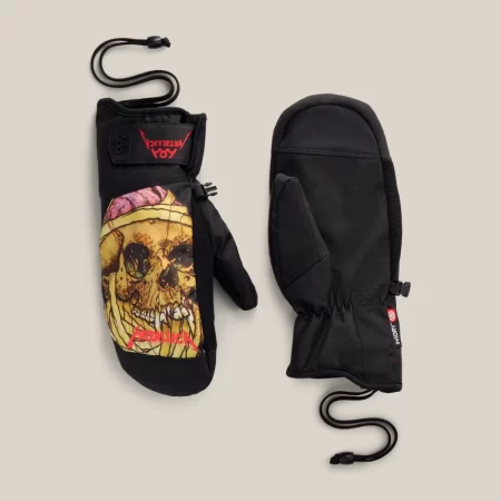 686 Men's Primer Mitt - Metallica Black