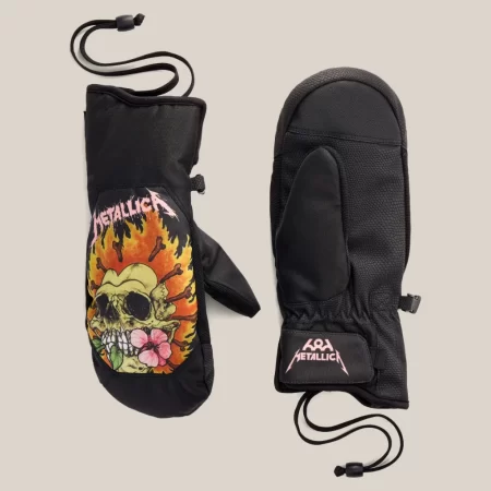 686 Women's Revel Mitt - Metallica Black