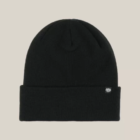 686 Men's Standard Roll Up Beanie - Black