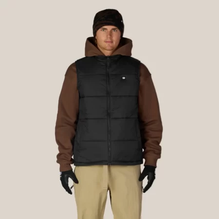 686 Men's Rodeo Puffer Insulated Vest - Black