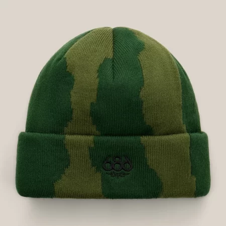 686 Men's Torn Beanie - Moss Green