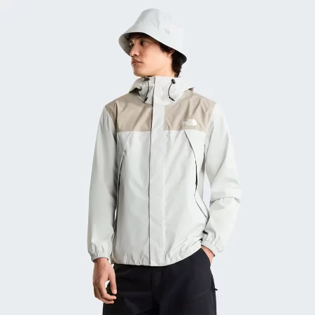 The North Face Men's Antora Jacket - Cumulus Cloud / Stone Slab