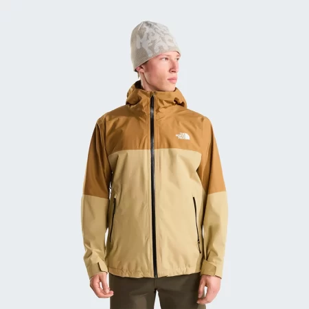 The North Face Men's DryVent™ Zip-In Jacket - Khaki Stone / Utility Brown