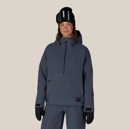 686 Women's Outline™ Shell Anorak - Navy Denim