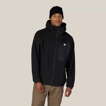 686 Men's Lowland Fleece Hoody - Black