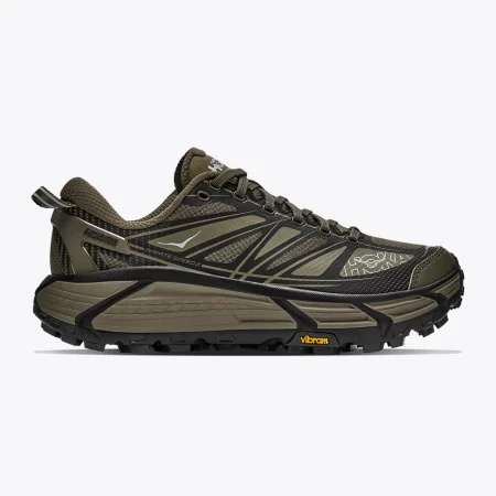 Hoka Men's Mafate Speed 2 Shoes - Antique Olive / Carbon Black