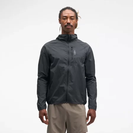 Hoka Men's SkyFlow Wind Jacket - Black