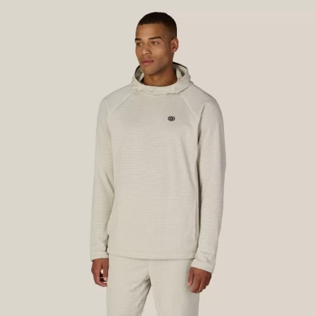 686 Men's Mission Grid™ Raglan Hoody - Limestone