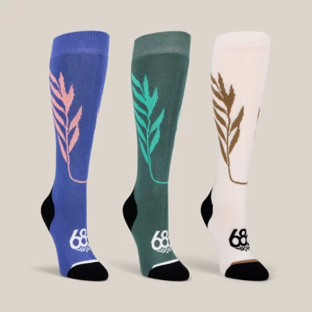 686 Women's Willow Socks 3-Pack - Assorted